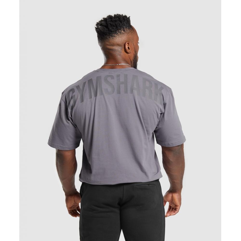 

Футболка GYMSHARK Power Fog Purple A4A9Q PBVM S