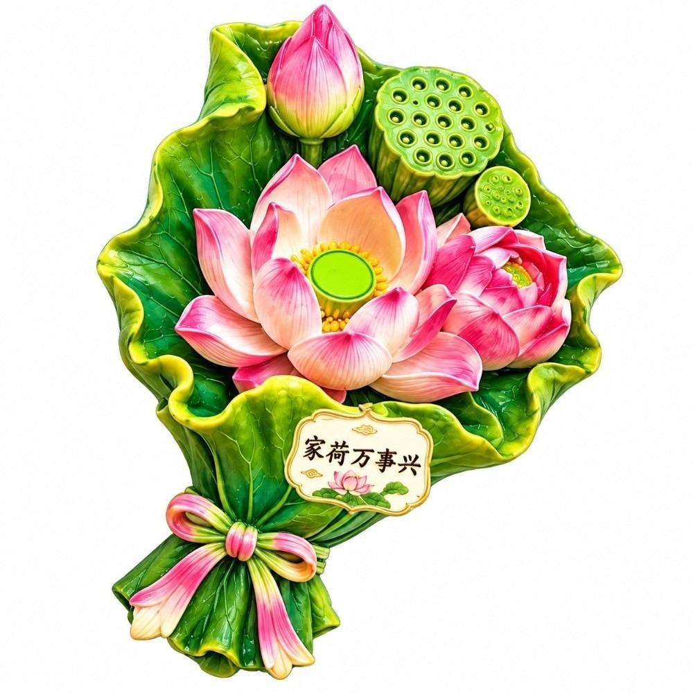 3D Relief Fridge Magnet Food Theme 3D Refrigerator Stickers Decorative Fridge Magnet Home Decor