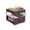 Kitchen Cabinet Slide-Out Storage Rack
