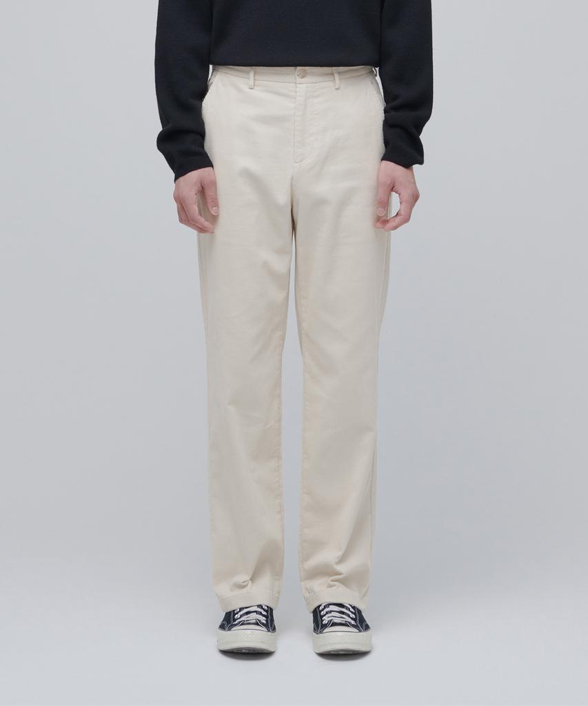 Musinsa Standard Regular Fit Corduroy Pants [Cream]