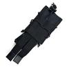 Tiger Stripe MOLLE 5.56 Rifle Mag Pouch, Quick Release Holster, Large Stock