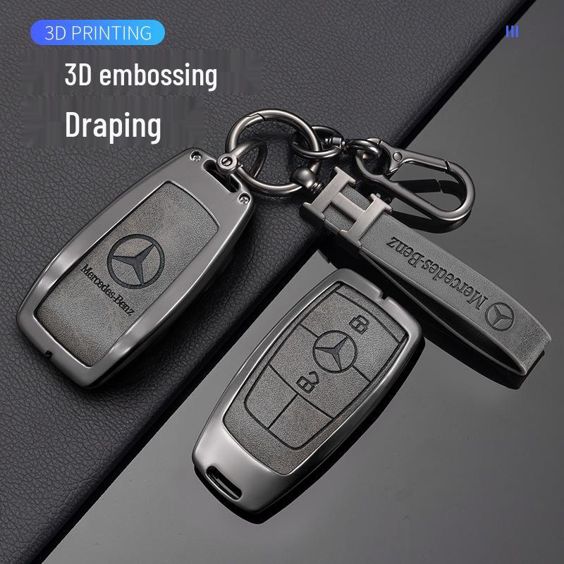 Tianlang A12 Key Cover: 433M Group Code Anti-theft Device, Metal Anti-fall Full Coverage Shell for Men & Women