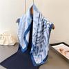 Printed Silk Shawl Thin Silk Scarf Fashion Square Scarf  Women
