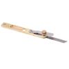 Leather Craft Cutter Durable Brass Adjustable Spacing Positioning Portable Hobby Knife for DIY