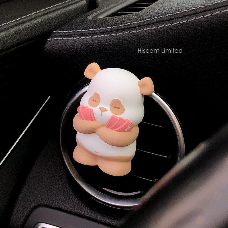

Car Bamboo Presages Safety Fragrant Stone Girls Gifts Panda Brown Pink Money Panda Other notes