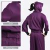 [HOLOUN] Ninja Rantaro Cosplay Ninja Academy 4th Year Student Purple White Green with Hood Anime Costume Christmas Event Halloween Cosplay Outfit M