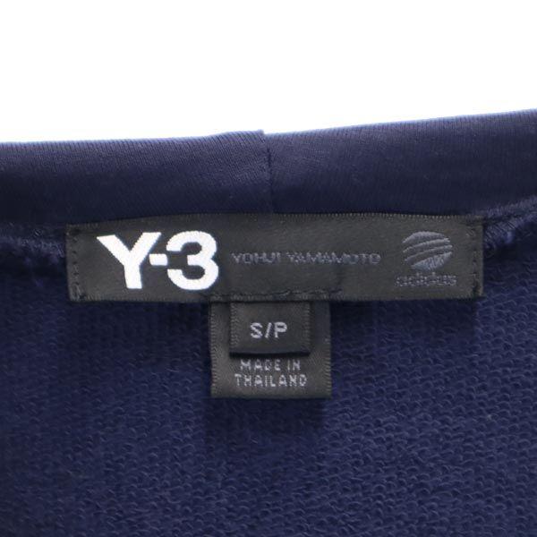 Y-3 Logo Embroidery Short Sleeve French Sleeve One Piece S Navy Women Used