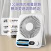 Rechargeable Desk Fan with 5000mAh High Battery Level Wind Speed Airflow Powerful Brushless Fast USB Perfect for and Desk Mini Heatstroke Prevention