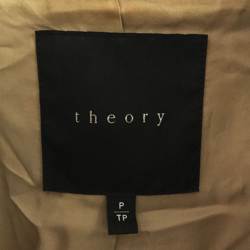 Theory Wool Coat P Camel Women Used