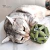 Игрушки из кошачьей мяты, натуральный шарик из палочки для клетки, шарик из кошачьей мяты, инструмент для чистки зубов домашних животных, жевательная игрушка для домашних кошек