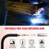 A96I-14PCS 15AK Welding Torch Accessories Consumables MIG Torch Gas Nozzle Tip Holder Of 15AK MIG
