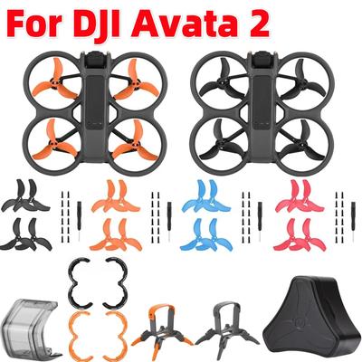 4pcs For DJI Avata 2 Propellers 3032S Drone Propeller Blade Kit Replacement Spare Parts For Avata2 Propeller Guard Drone Accesso