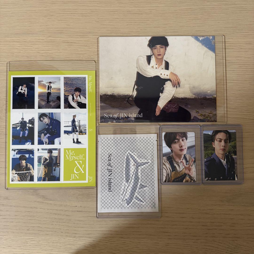

[Б/В] Фотобук BTS Jin Me Myself & JIN Включені предмети
