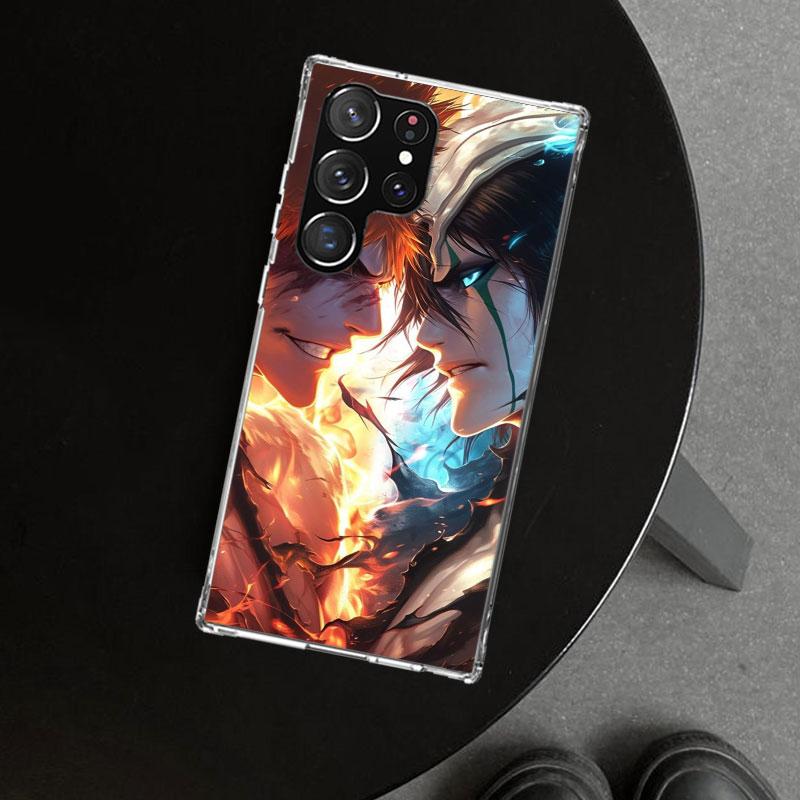 Kurosaki Ichigo Bleach Phone Case Cover for Samsung Galaxy S26 S25 Edge S24 S23 Ultra S22 Plus S21 FE S20 + Art Customized Funda