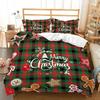 2024 Christmas Boys Cartoon Duvet Cover Pillowcase Bedroom Textile Decor 200x200cm Duvet Cover Bed Set Quilt Cover Pillowcase