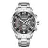 MEGIR Fashion Men's Watches Waterproof Stainless Steel Business Casual Wristwatch with Chronograph Male Clock Reloj Hombre 2221