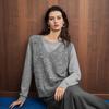ELLE Comfortable Fashion Commuter Knit Sweater Women tops EZ53111