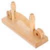 Supporto decorativo per ventaglio cinese Pratico supporto per display per ventaglio Supporto per ventaglio pieghevole in bambù(Colore del registro)