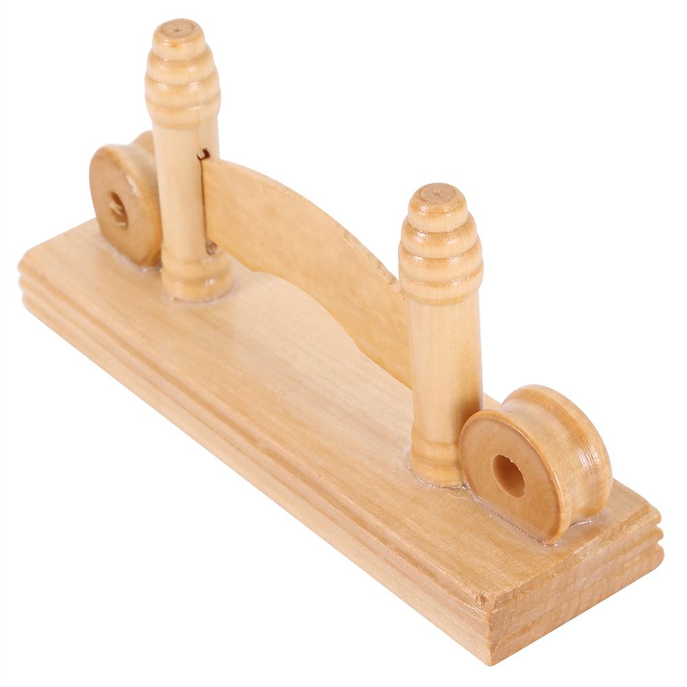 Supporto decorativo per ventaglio cinese Pratico supporto per display per ventaglio Supporto per ventaglio pieghevole in bambù(Colore del registro)