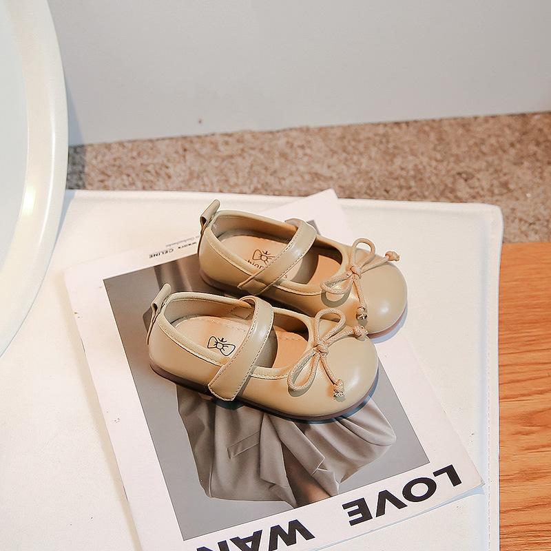 Small leather shoes 2025 spring and autumn new children's baby toddler Mary Jane girls Korean version shallow mouth princess shoes single shoes