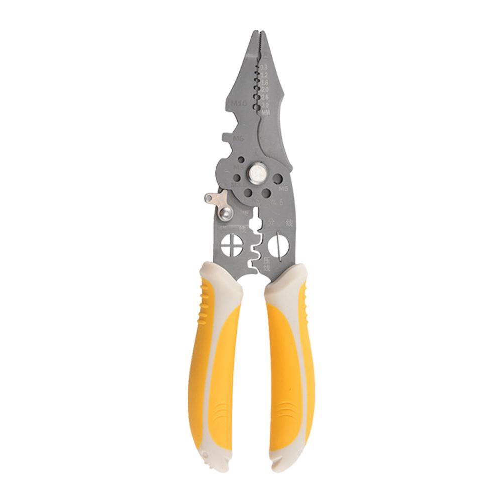 Multiuse Wire Stripper Decrustation Pliers Adjustable Electrical Wire Stripping Tool Wire Stripper Crimper For Electrical Cable