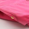 Used PRADA NYLON JACQUARD Tote Bag BR4634 Nylon leather Pink Used Women
