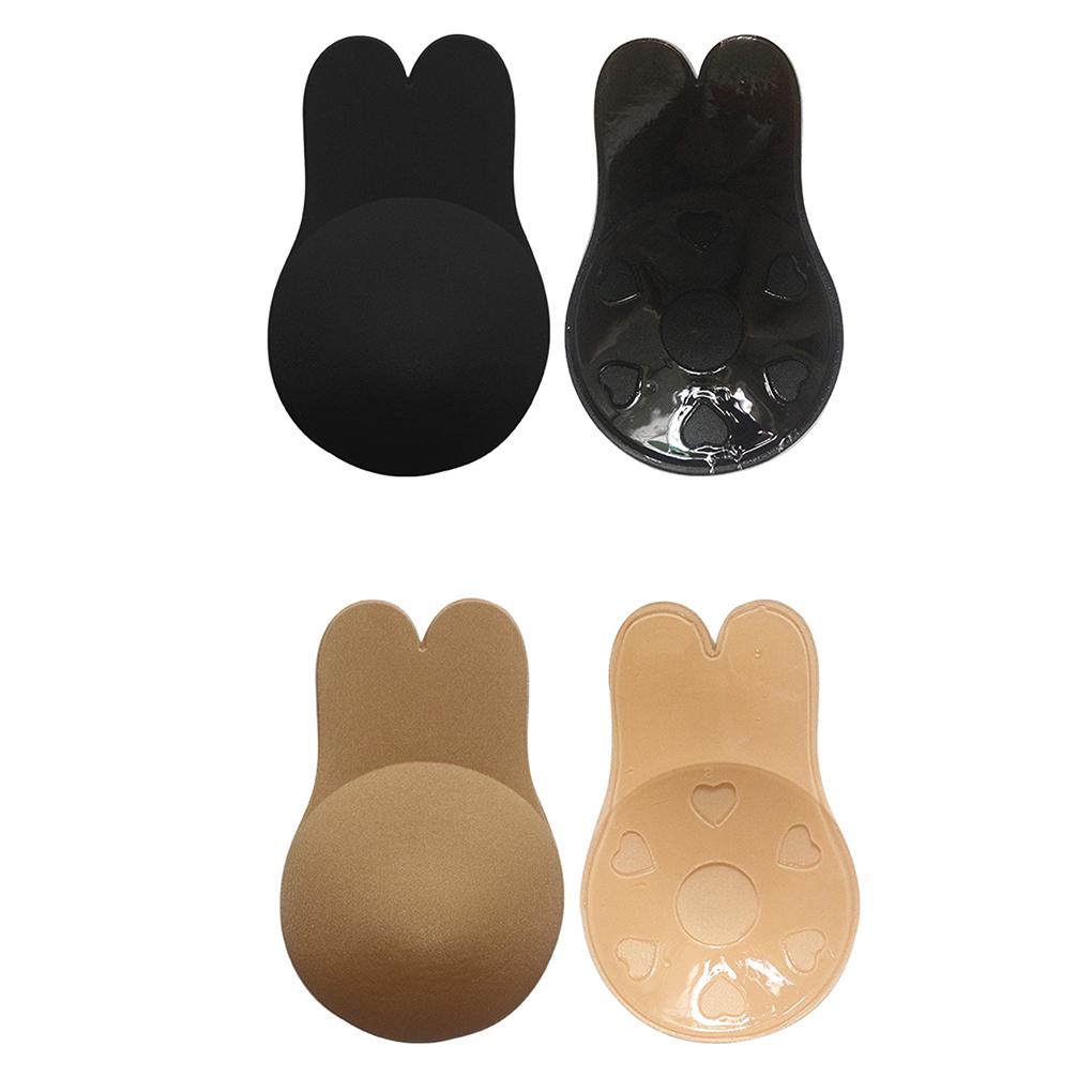 1 Pair Invisible Silicone Breast Lifting Bra Water Drops Invisible Chest Bra Strap Nipples Covers Push Up Shape