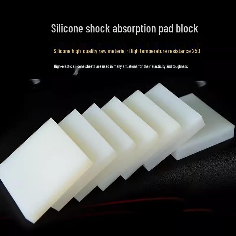 High-Temperature Silicone Square Anti-Vibration Pads