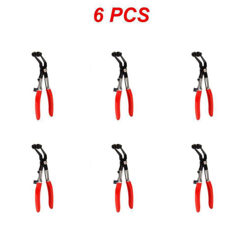 1~8 STÜCKE Auto Schlauchschelle Lang Automobil Schlauchschellenzange Gerade Kehle Rohrbündelschelle Demontagewerkzeug Gerade Glatte Griffe