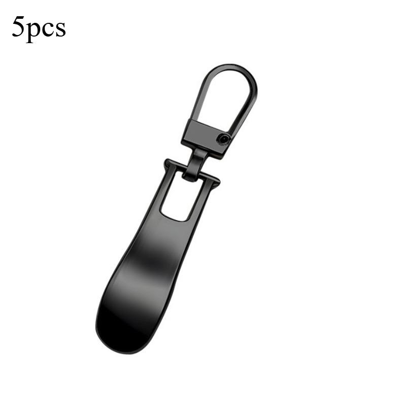 5pcs,Detachable Metal Zipper Pulls,Conveniently Replaceable for Bags and Clothes Puller,DIY Craft Zipper Head Sewing Accessories