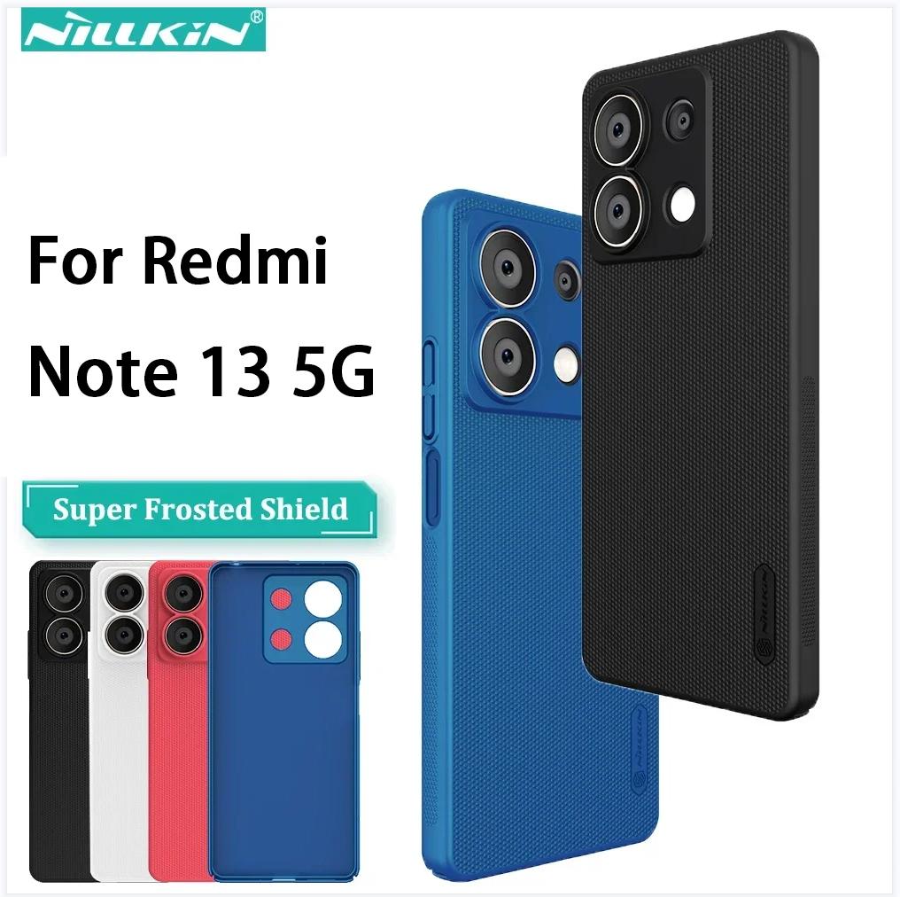 

Чехлы для телефонов Nillkin для Xiaomi Redmi Note 13 5G с суперматовым защитным экраном задняя крышка