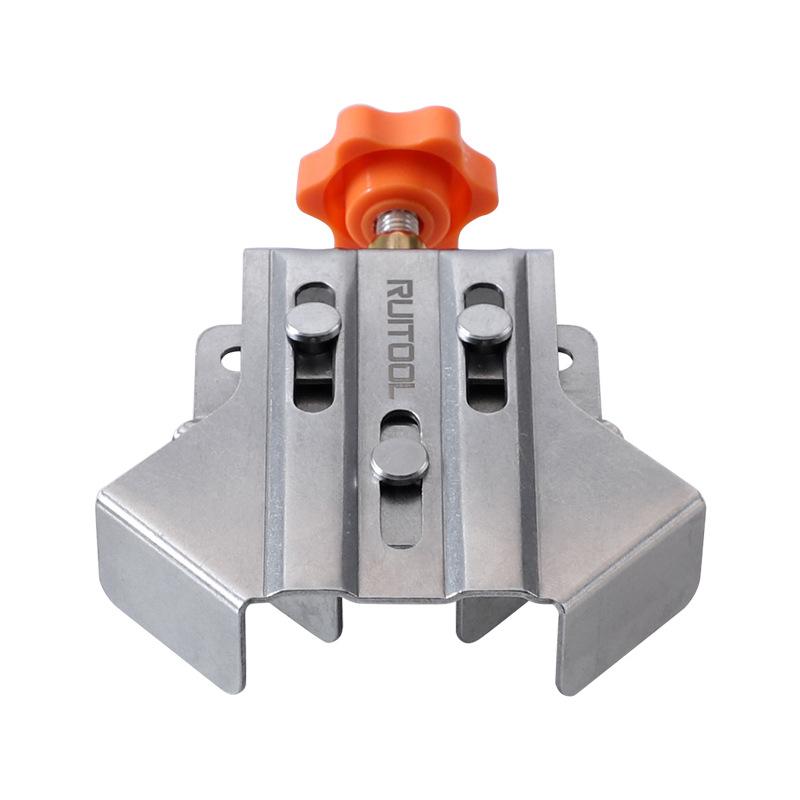 

Stainless Steel Right Angle Clamp - Quick Woodworking Joining Tool, 90-Degree Positioner, Frame Clamping Fixture for Carpentry
