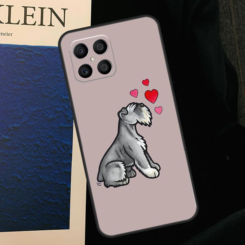 Cartoon Schnauzer Hund Hülle Für Honor X9b X9c X8b X9a X8a X8 X9 50 70 90 Lite Honor 200 Pro Magic 7 5 6 Lite Abdeckung