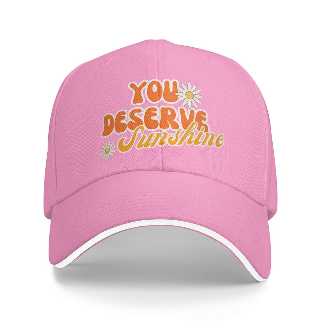 Baseball Cap You Deserve Sunshine Heated Rivalry Outfits Unisex Baseball Caps Hats Cap Classic Outdoor Workouts Gift Snapback Cap