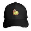 Cartoon I Love Kiwis Baseball Cap Derby Hat Sunscreen Vintage Unisexs Big Size Hat Unisex Womens