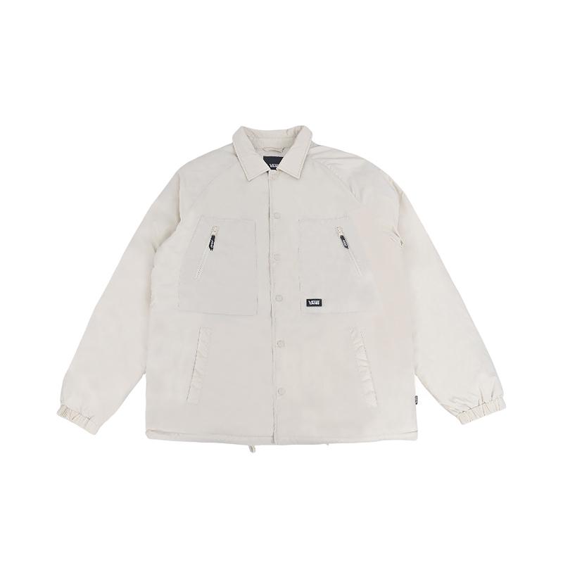 

Vans Warm Simple Solid Color Long Sleeve Polo Down Jacket Men outerwear VN000QR92N1 XXL