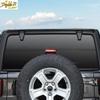 Glossy Black High Brake Light Lamp Cover Trim Fit For Jeep Wrangler JL 2018-