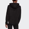 Adidas Colorblock Large Logo Hoodie Women Hoodies Black HI1204