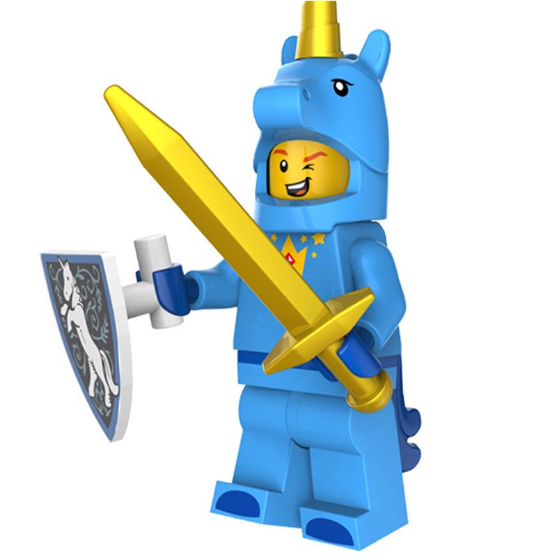 

Оптові Мультяшні Клоун та Бог Багатства Конструктор Іграшки Height about 5 cm