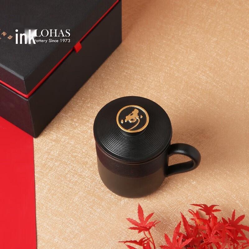 

Lubaotao Ceramic Mug with Tea Filter