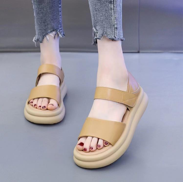 Summer Retro Velcro Sandals for Women