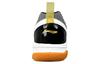 Li Ning Gladiator Comfortable Slip Resistant Abrasion Resistant Low top Badminton Shoes Unisex White Black AYZT011-3