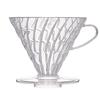 V60 Şeffaf Damlatıcı 03 Şeffaf 1-6 Fincan Kahve El Damlatma için Japonya'da Üretilmiştir VDR-03-T