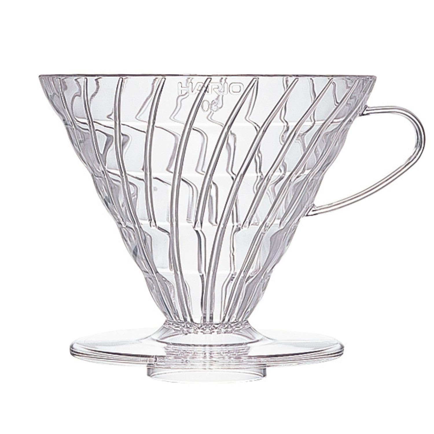 HARIO V60 Прозрачный Дриппер 03 Clear для 1-6 Чашек Кофе Ручное Заваривание Сделано в Японии VDR-03-T