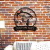 Unique Red Drum Fish Metal Wall Art Sturdy Outdoor Fishing Gift
