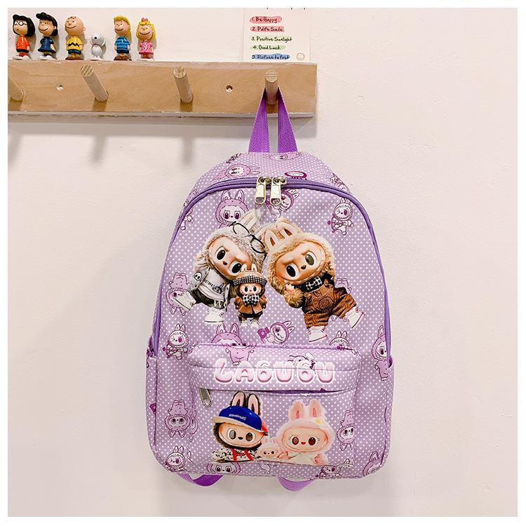 School Bag, School Bag, Cute Cartoon Bag, Male and Female Babies, Foreign Style, Small School Bag, Casual Back.