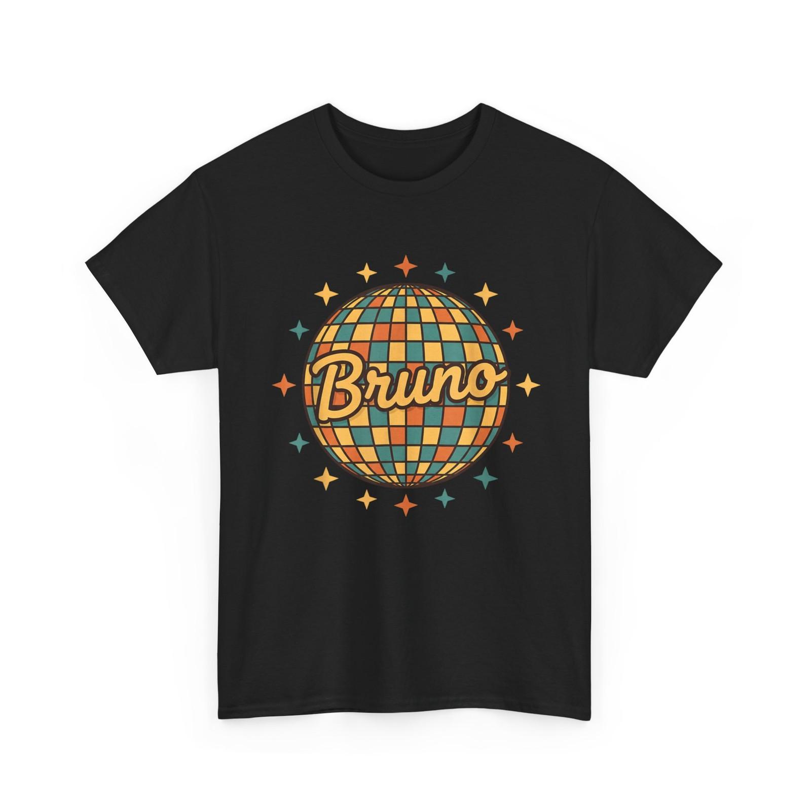 Bruno Disco Name Vintage 70s Nostalgia Men Shirt XXXXL