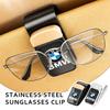 Universal Car Sun Visor Sunglasses Holder Storage Glasses Clip For Performance X1 M3 M6 F01 F02 E34 E36 E60 F10 F20 X6