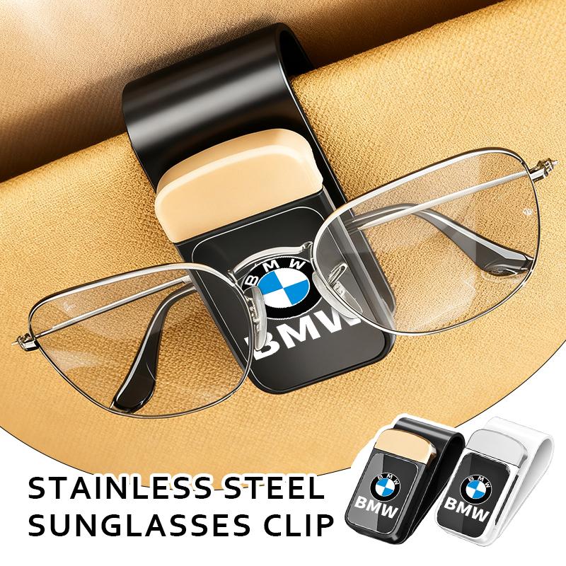 Universal Car Sun Visor Sunglasses Holder Storage Glasses Clip For BMW Performance X1 M3 M6 F01 F02 E34 E36 E60 F10 F20 X6 Cyfp80