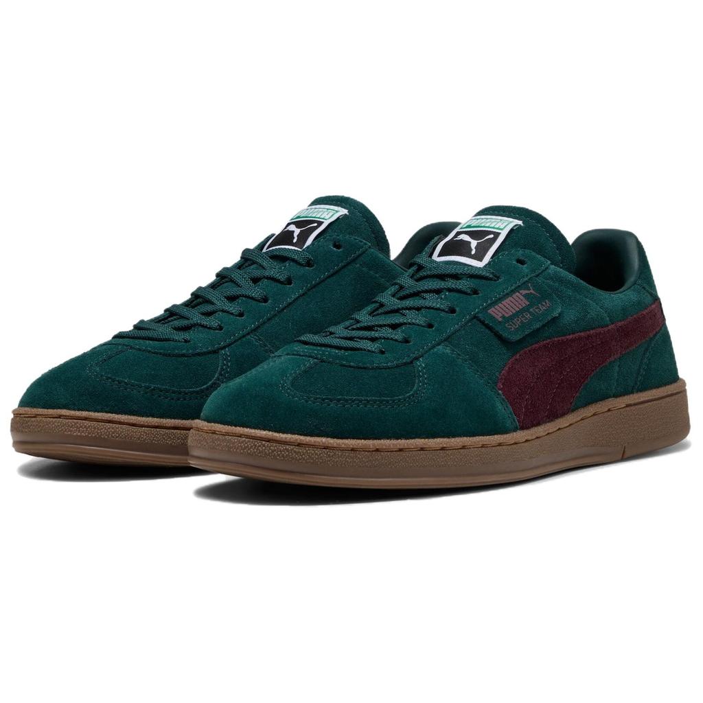 Puma Super Team Green Terrain Ruby Shimmer Unisex Sneakers Gum 403171-04